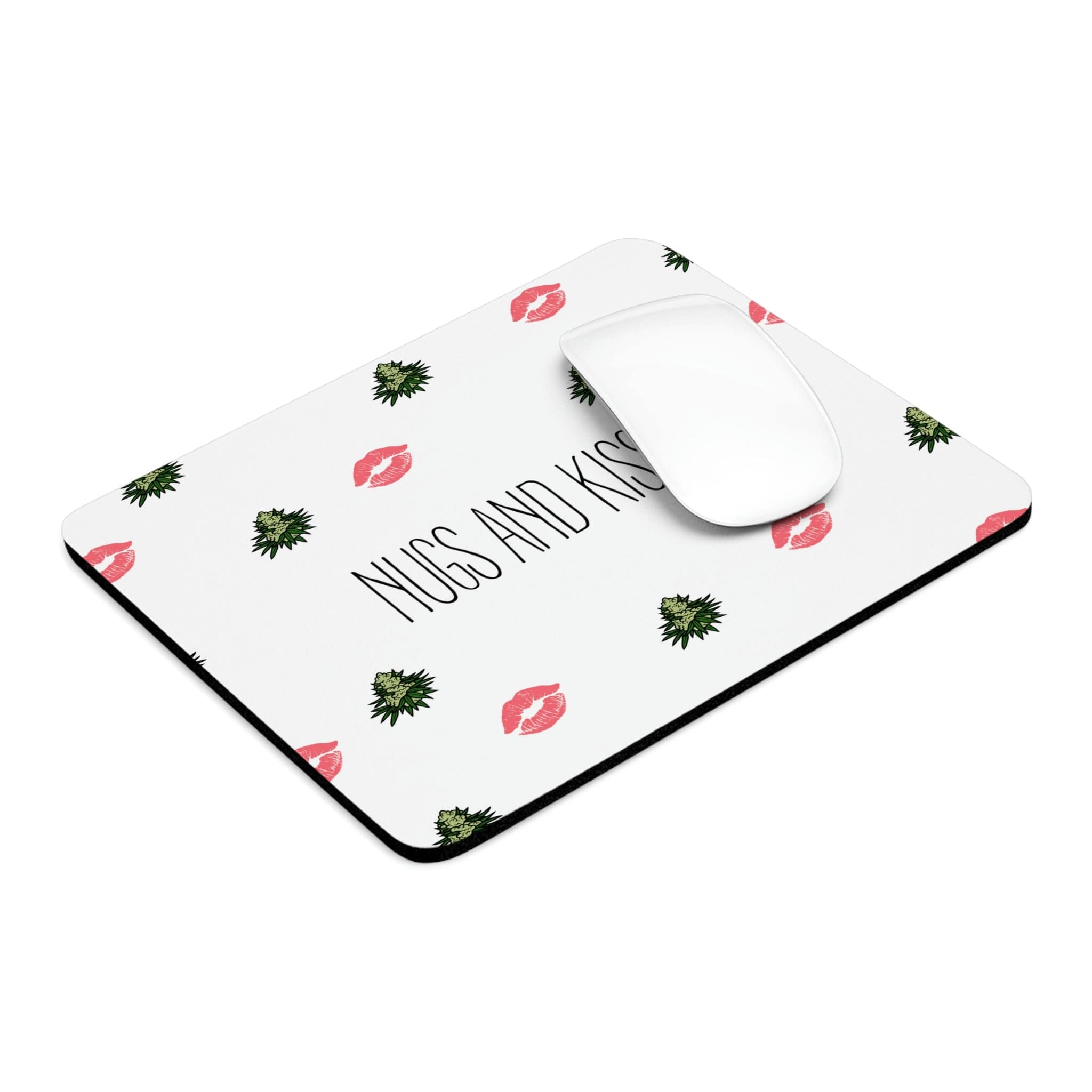 Nugs and Kisses Cannabis Mouse Pad