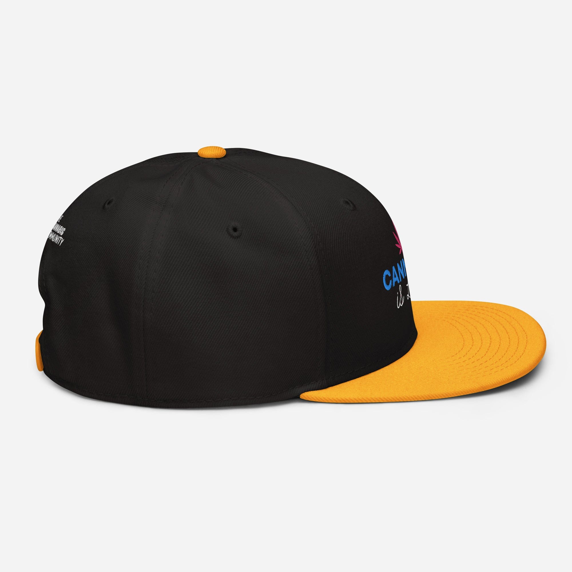 Cannabis is Life Snapback Hat
