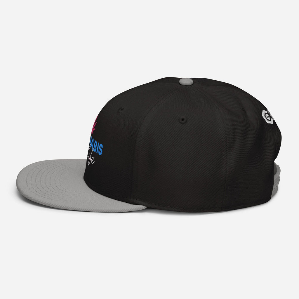 Cannabis is Life Snapback Hat