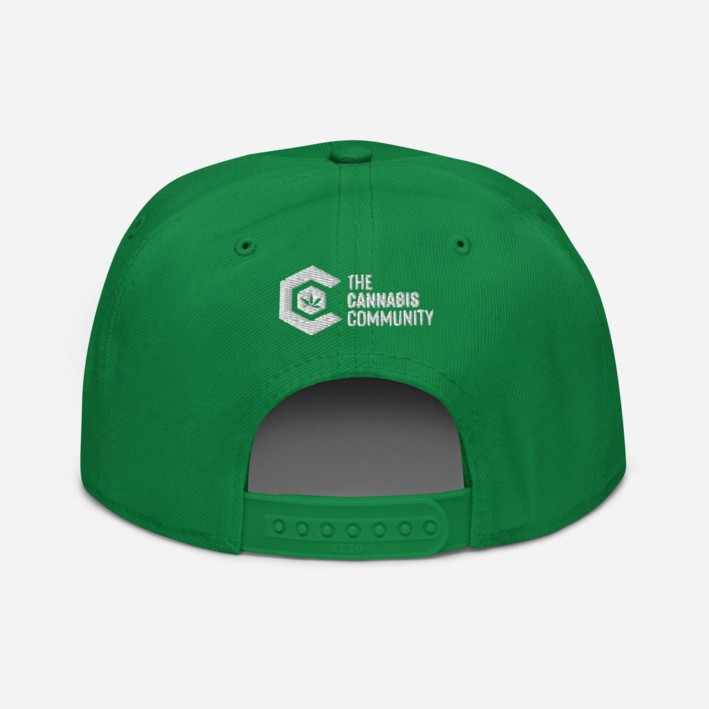 Dopest Mom Cannabis Snapback Hat