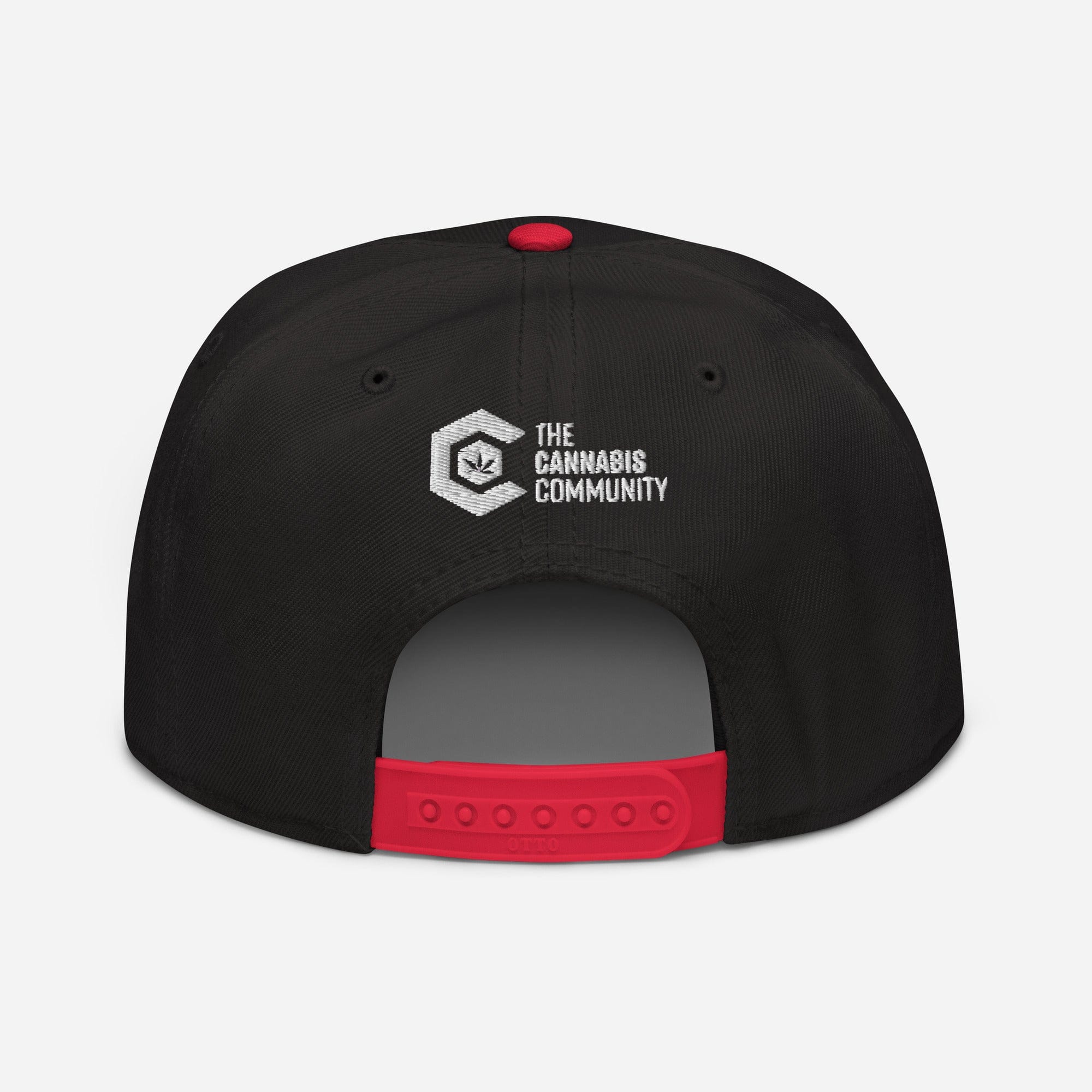Golden Goat Cannabis Snapback Hat